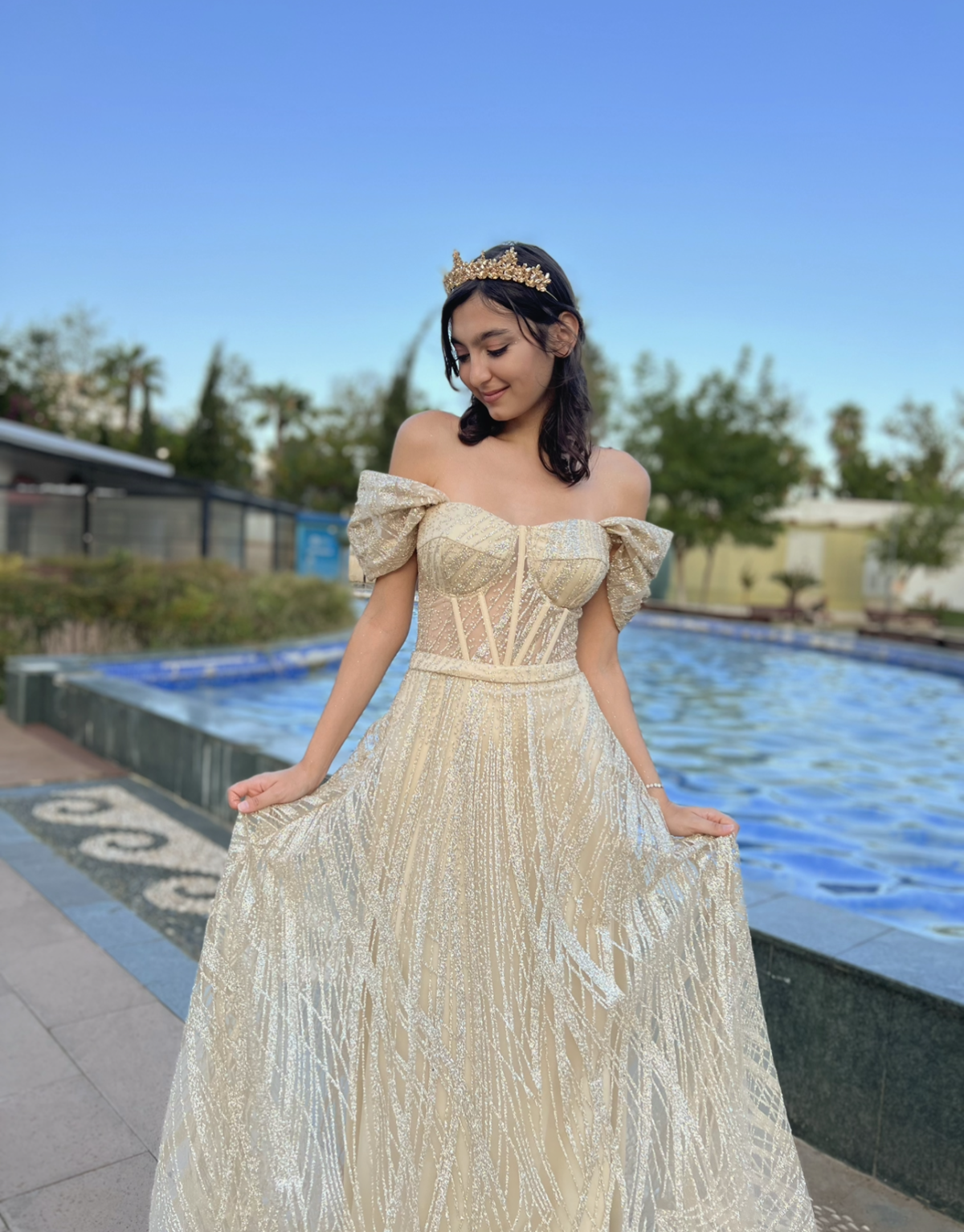 BALEN DETAYLI PRENSES